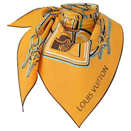 Louis Vuitton Seidenschal Gelb