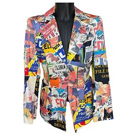 Giacca Bazar Newspaper di Christian Lacroix