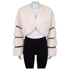 Chaqueta corta blanca Zilli IT40 | S de segunda mano