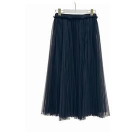 Falda de tul y encaje negra Dolce & Gabbana Talla 42 de segunda mano