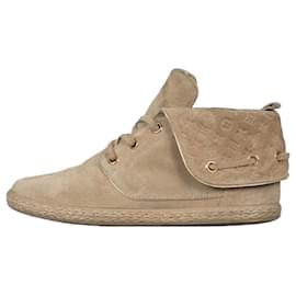 Botines de ante beige Empreinte Louis Vuitton - 38 de segunda mano
