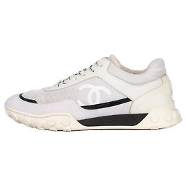 Sneakers in tessuto bianco Chanel - Taglia 37 Usate