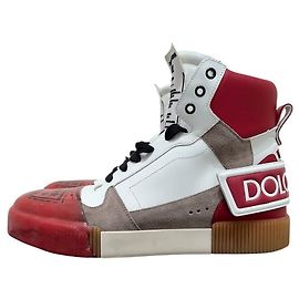 Sneakers in pelle colorblock da uomo Dolce & Gabbana - Taglia 10 Usati