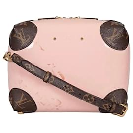 Borsa in tela e pelle rosa Miroir Venice Louis Vuitton usata
