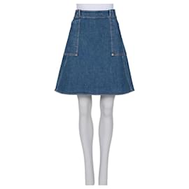 Falda de mezclilla azul Louis Vuitton - Talla XL (FR42) de segunda mano