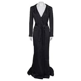 Elegantes Lanvin Schwarzes Viskose-Maxikleid - EU 38 / M Gebraucht