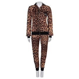Completo tre pezzi stampa leopardata Dolce & Gabbana - S / IT40 Usato