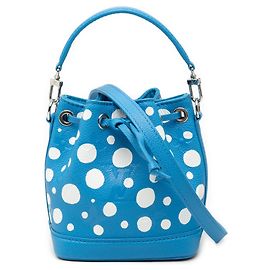 Louis Vuitton Blu Yayoi Kusama Monogramma Gigante Empreinte Infinity Dots Nano Noé