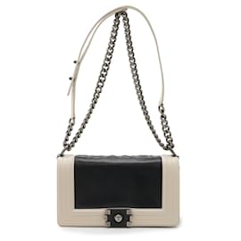 Borsa a Spalla Chanel Boy Chanel 25 Coco Mark Chain