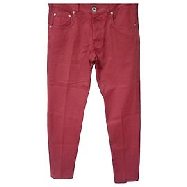 Autre Marque Rote Bulgarini-Hosen, neu mit Etikett