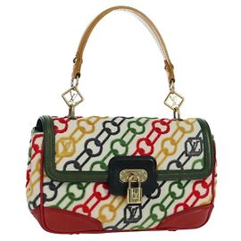LOUIS VUITTON Pochette a Mano Dolly in Velluto Monogram M95208 Auth SW2287SM