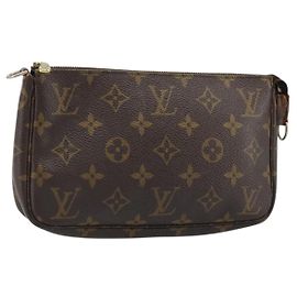 LOUIS VUITTON Pochette Accessoires Monogram M51980 LV Auth YKZ273