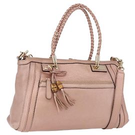Borsa Tote in pelle GUCCI 2 in 1 Rosa Oro 282300 Auth ka3524