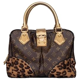 Borsa tote in tela e pelle Louis Vuitton Adele chic usata