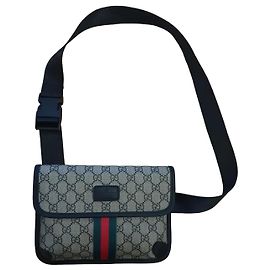 Borsa a tracolla Gucci GG tela beige