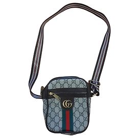 Gucci Sac à bandoulière en toile enduite avec monogramme