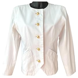 Veste blanche Yves Saint Laurent Rive Gauche