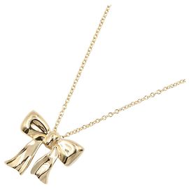 Collana con fiocco in scatola blu Tiffany & Co.