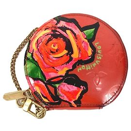 Monedero Monogram Vernis Louis Vuitton en Naranja Atardecer