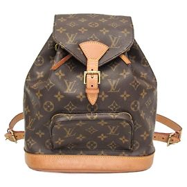 Mochila Montsouris MM M51136 de Monograma de Louis Vuitton para mujeres