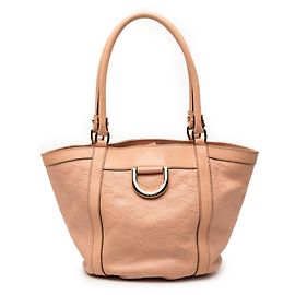 Borsa Gucci Abbey D Ring in Guccissima rosa