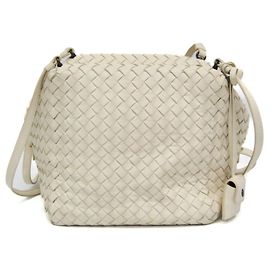 Borsa a spalla in pelle Intrecciato da donna di Bottega Veneta