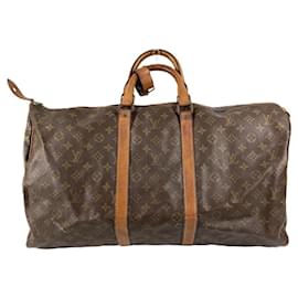 Borsa da viaggio Louis Vuitton Monogram Keepall 55