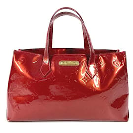 Sac à main Louis Vuitton Monogram Vernis Wilshire PM