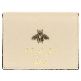 Gucci Animalier Bee Bi-Fold Geldbörse