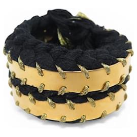 Bracciale Aurelie Bidermann Copacabana Cuff Aperto Metallo Dorato