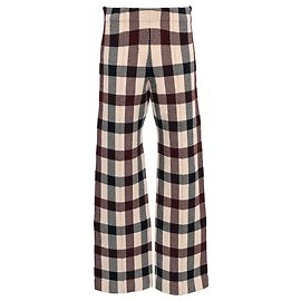 Pantalones de cuadros Victoria Victoria Beckham en viscosa multicolor
