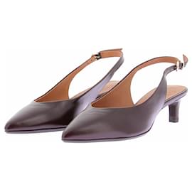 SéZane Décolleté marroni in pelle