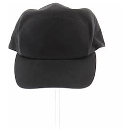 Cappellino Hermès in cotone nero taglia 60