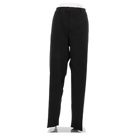 Off White Pantalón de traje negro