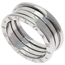 Bulgari Anello Bvlgari B-Zero1 3-Bande in Oro Bianco 18K