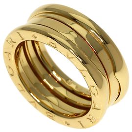 Bulgari Anillo Bvlgari B-zero1 de 2 bandas en oro amarillo de 18K