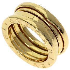 Bulgari Anello Bvlgari B-zero1 a 2 bande in oro giallo 18K