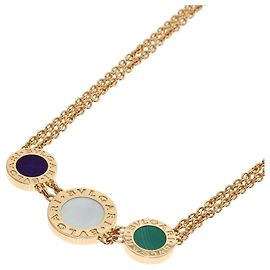 Bulgari Collana in conchiglia Malachite Sugilite di Bvlgari