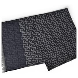 Fendi Reversible Wool Stole
