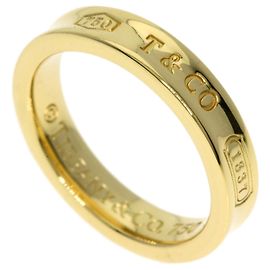 Anello Stretto Tiffany & Co. 1837 in Oro Giallo 18K