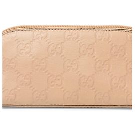 Pochette Gucci Guccissima GG Beige Marrone