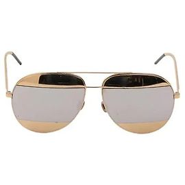 Gafas de sol Dior Split 1 Espejadas Oro Metal