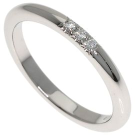 Anello in Platino con 3 Diamanti Tiffany & Co.