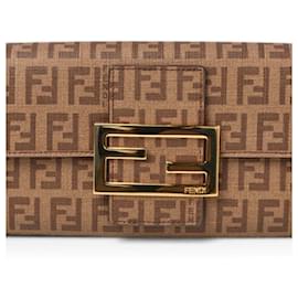 Fendi Zucca Lange Geldbörse