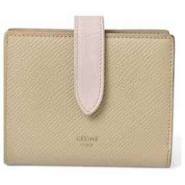 Billetera Mini Bi-fold Celine con Correa - Céline