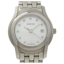 Orologio analogico al quarzo in acciaio inossidabile Gucci 5500L