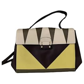 Sac à main Valentino Garavani en cuir colorblock