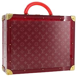 LOUIS VUITTON Monogramma Trasparente Cotoville 40 Trunk Vetro M13182 Auth 167157SM