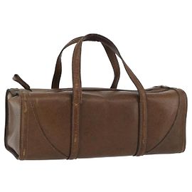 Gucci Handtasche aus braunem Leder Auth 173031
