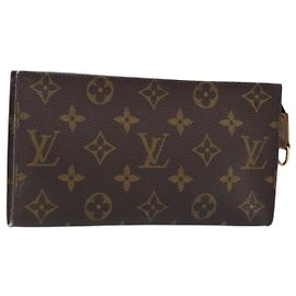 LOUIS VUITTON Monogram Bucket GM Accessory Pouch LV Auth BAZ319